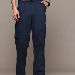 The Roadster Lifestyle Co. Men Straight Fit Cargos-picture-30