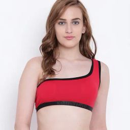 La Intimo Red Non Wired Padded Full Coverage Bra-picture-47