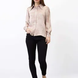 SPYKAR Pink Floral Shirt image 4