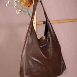Styli Dark Brown Shoulder Bag-image-43