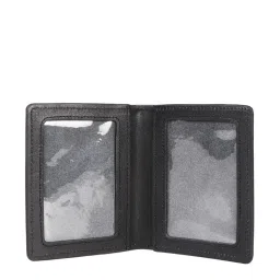 Hidesign Hipsters Scooter W4 Black Casual Leather Bi-Fold Wallet for Men image 4
