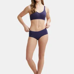 Jockey Dark Navy Non Wired Non Padded Shaper Bra image 4