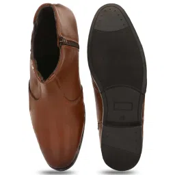 Eego Italy Men's Tan Chelsea Boots image 4