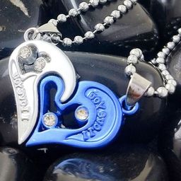 J.S ENTERPRISES Heart Shaped Pendants with Chains-picture-16