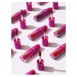 Lamel Posh Matte Liquid Lip Stain 410 Mahogany - 4 gm image 4