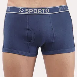 Sporto by Macho Pack Of 4 Short Trunks Sprto_M1022-A1-Dnm1-Prt1-R1-L image 4