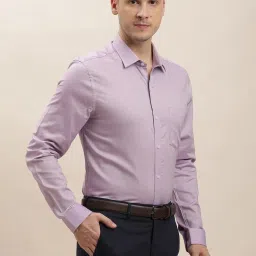 Turtle Purple Cotton Slim Fit Shirt image 4