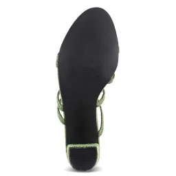 Tresmode Women's Green Casual Sandals image 4