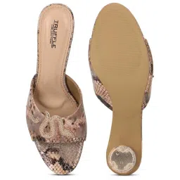 Truffle Collection Women's Pink Casual Sandals image 4