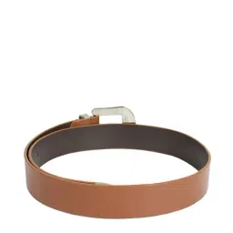 Aditi Wasan Tan Leather Waist Belt for Men image 3