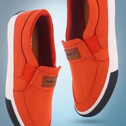 Sparx Men's Orange Casual Loafers-picture-24
