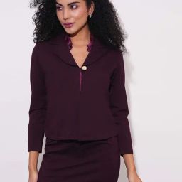 Globus Wine Regular Fit Blazer-picture-19