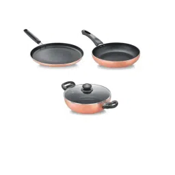 Prestige Pink Coppper Omega Vista Cookware Set - Set of 3-picture-24