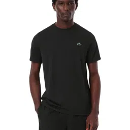 Lacoste Black UV Protect Lightweight Stretch Sport T-Shirt-image-33
