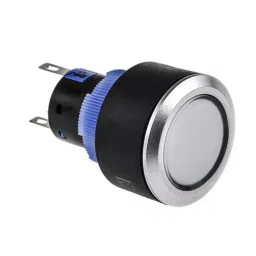 RS PRO Illuminated Push Button Switch Momentary 22.2 mm Cutout SPDT Yellow LED 250 V AC, 1758959-picture-48
