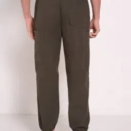 7 Alt By Pantaloons Green Cotton Regular Fit Joggers image 2