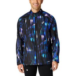Asics Blue Regular Fit Printed Sports Jacket-picture-35