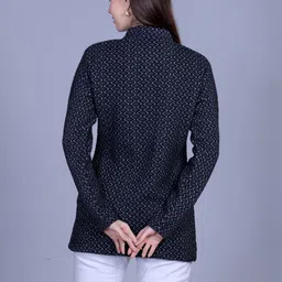 Gouri Women Woollen Cardigan image 4
