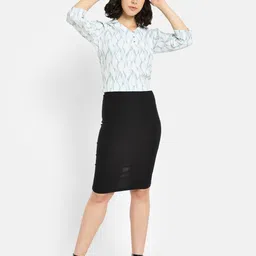 METTLE Printed Cotton Shirt Style Top image 4