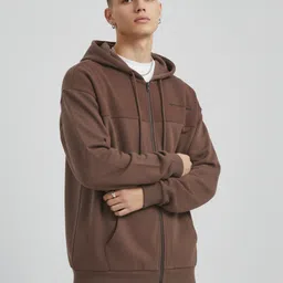 glitchez Textured Hooded Sweatshirt-picture-11