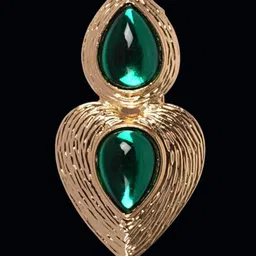 Curren Gold-Toned Metal Brooch-picture-20