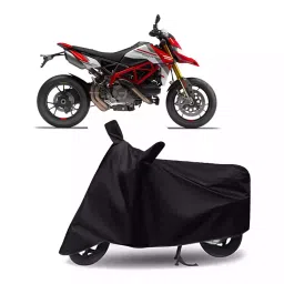 Auto Pearl Bike Cover for Ducati Hypermotard (Black)-picture-26