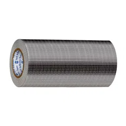 VCR 5 m x 240 mm Aluminium & Rubber Waterproof Grey Butyl Tape, 1 Roll Per Pack image 2
