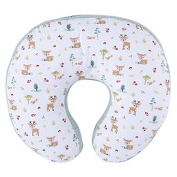 Haus & Kinder 100% Cotton Baby Feeding Nursing Pillow Whimsical Woodland - Brown-picture-44