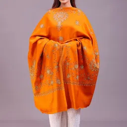 SWI Stylish Women Floral Woven Design Pashmina Shawl image 4