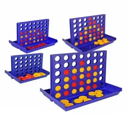 AKN TOYS Connect 4 Bundle , Friends, Family Indoor or Outdoor Party Game,Fun Strategy Board Games for Kids - PACK OF 1 - ( COLOR MAY AVRY ) image 2