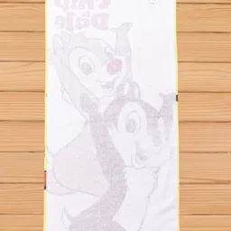 Babyhug Disney  Chip'n Dale Digital Printed Towel L 76.2 X B 101.6 cm - Pink image 3