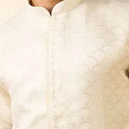 Diwas by Manyavar Men Woven Design Festive Straight Kurta image 2