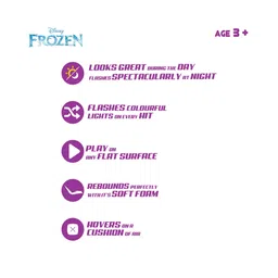 Disney Frozen Theme Air Hover Soccer - Blue image 5