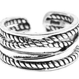 JOKER & WITCH Oxidised Silver-Plated Finger Ring image 4