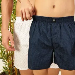 Thomas Scott Multicolored Regular Fit Printed Boxers - Pack Of 2-image-6