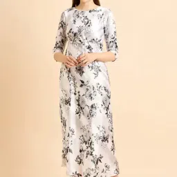 Sweet Dreams White Floral Print Nighty-image-55