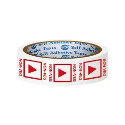 VCR 35 m x 24 mm Biaxially Oriented Polypropylene Non-Veg Tape Printed, 144 Rolls Per Pack-picture-12