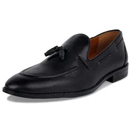 Louis Stitch Men's Black Formal Mocassins image 4