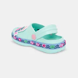 Pantaloons Junior Mint Green Back Strap Clogs image 4