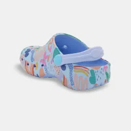 Pantaloons Junior Blue Back Strap Clogs image 4