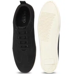 Fausto Men's Black Casual Sneakers image 4