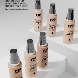 C2P PROFESSIONAL MAKEUP Luminous Silk Foundation Deep 14 - 30 ml image 4
