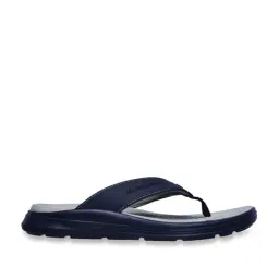 Skechers Men's SARGO - SUNVIEW Navy Grey Lifestyle Slippers-picture-14