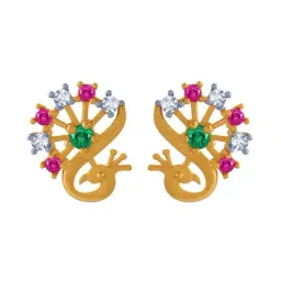 P.C. Chandra Jewellers 14k Gold Earrings for Women-picture-206