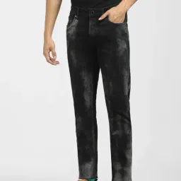 Jack & Jones Black Denim Cotton Slim Fit Jeans-picture-42
