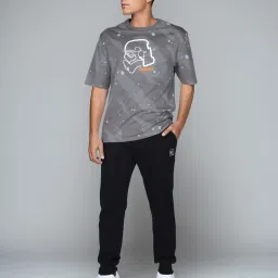 Lee Grey Oversized Graphic T-Shirt image 4