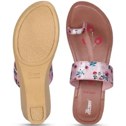 Paragon Women's Peach Toe Ring Wedges image 4