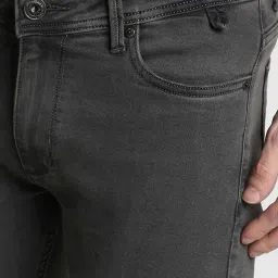 Peter England Grey Skinny Fit Jeans image 4