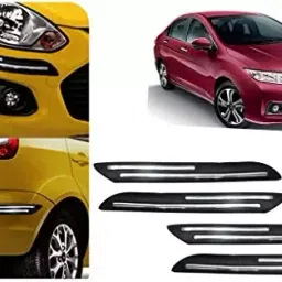 Auto Pearl Car Double Chrome Linning Bumper Corner Moulding for City Idtec 2016-image-47