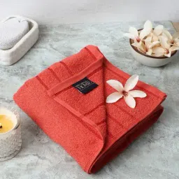 Monte Carlo Sohosml Red Cotton Bath Towel-picture-22